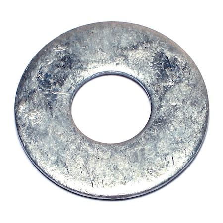 Midwest Fastener Flat Washer, For Screw Size 3/4" , Steel Galvanized Finish, 216 PK 09125